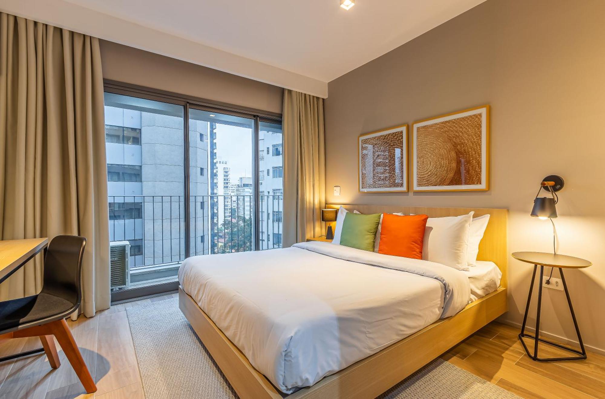 Apartamentos Proximos Ao Masp E A Metros Da Estacao Consolacao E Avenida Paulista - Next Haddock São Paulo Pokój zdjęcie