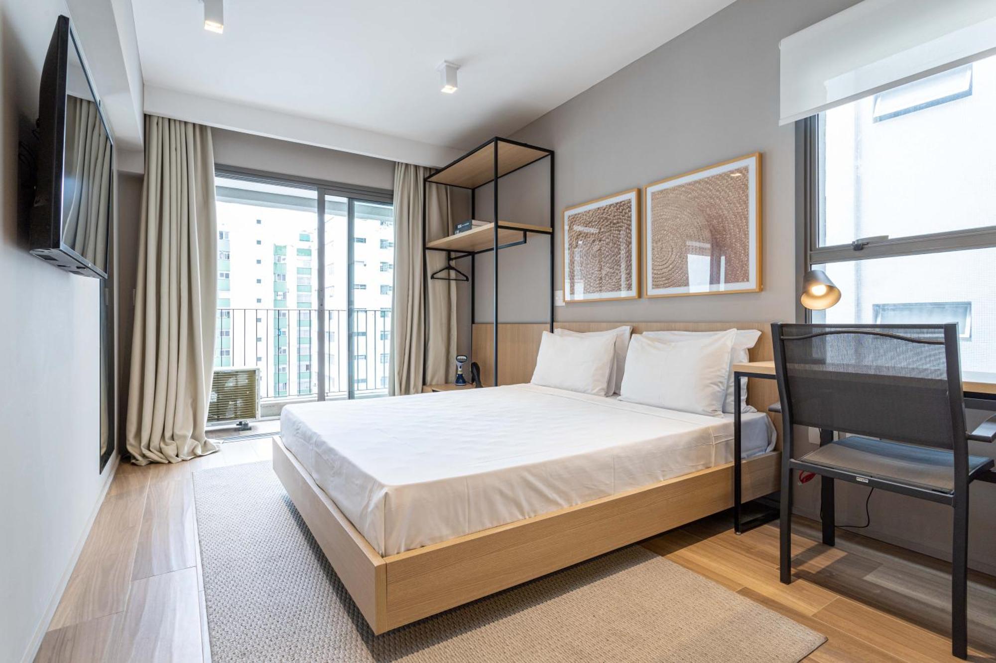 Apartamentos Proximos Ao Masp E A Metros Da Estacao Consolacao E Avenida Paulista - Next Haddock São Paulo Zewnętrze zdjęcie