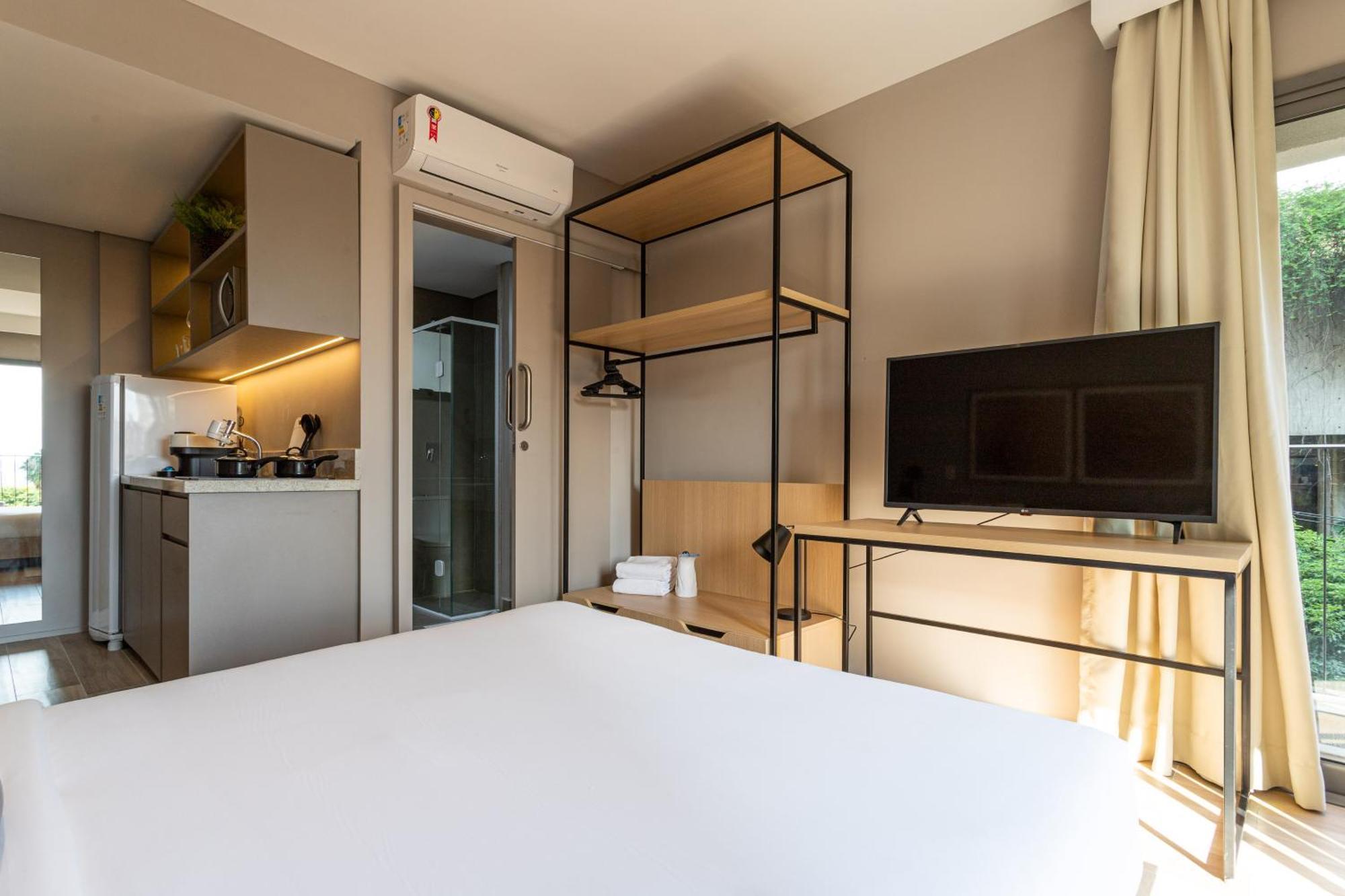 Apartamentos Proximos Ao Masp E A Metros Da Estacao Consolacao E Avenida Paulista - Next Haddock São Paulo Pokój zdjęcie