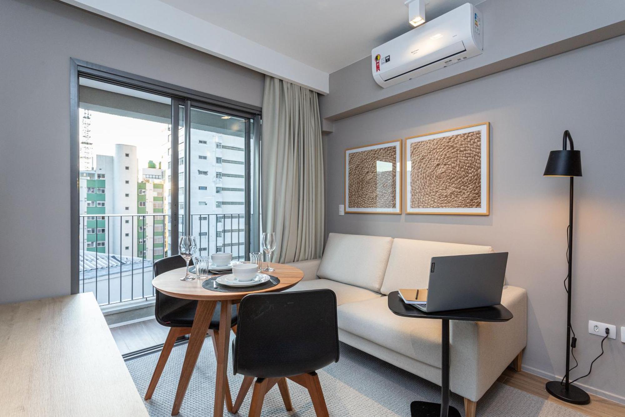 Apartamentos Proximos Ao Masp E A Metros Da Estacao Consolacao E Avenida Paulista - Next Haddock São Paulo Zewnętrze zdjęcie